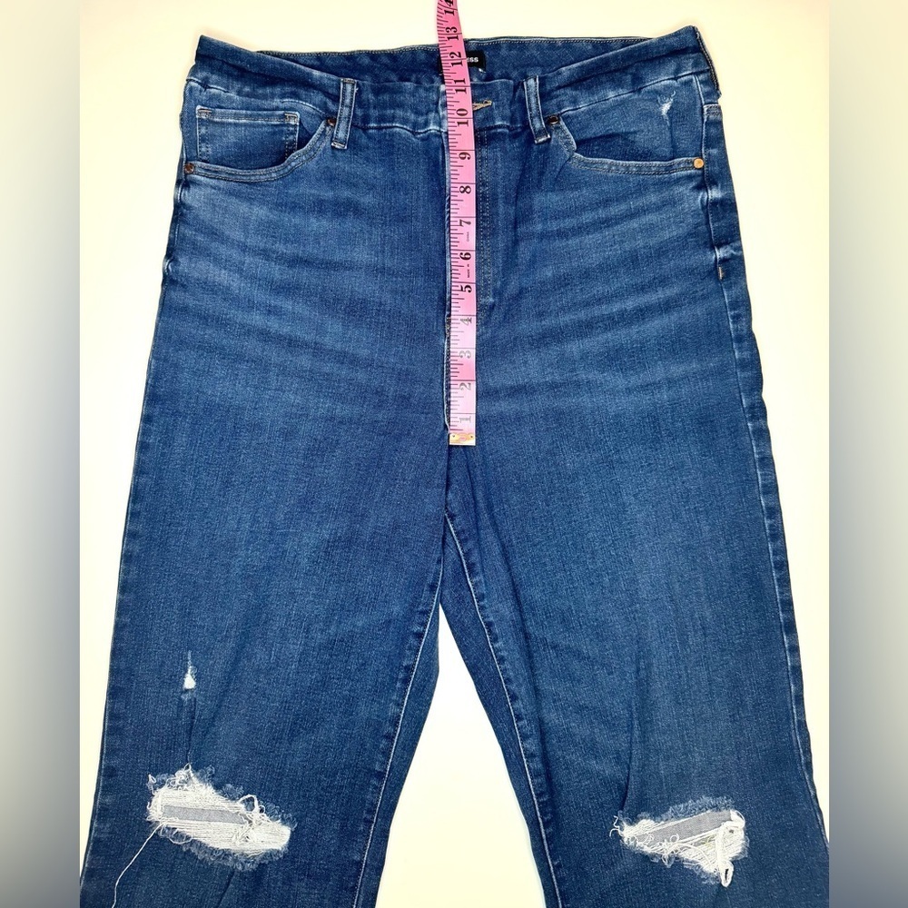 Express Women’s Modern Straight Super High Rise Ultra Hyper Stretch Size- L reg - Picture 6 of 10